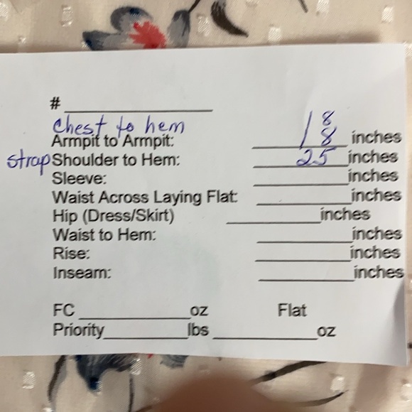 Collective Concepts Women Peplum Floral Top M Spaghetti Straps Pink Black Summer - Picture 10 of 10